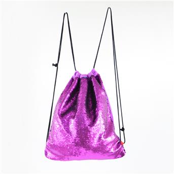 Cmeleon Bag, Pailletten Sportbeutel Sortiment, 3 Farben sortiert, 40x35cm