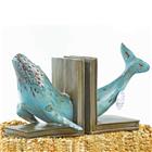 Design Maritim, Polyresin Finnwal Buchstütze, 17x14x18cm