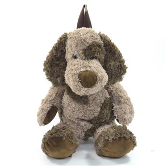 Tierrucksack, Hund, braun/dunkelbraun, mit Tragegriff, ca. 60cm