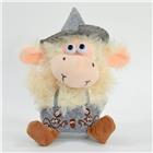 Laber-Schaf "Willy" mit Tracht, inkl. Batterien, 25,5x12x17,5cm