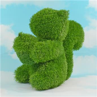 AniPlants, Grasfigur, "Eichhörnchen", klein, Gartendeko, 38cm