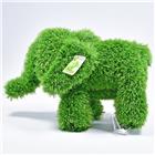AniPlants, Grasfigur, "Elefant", stehend, Gartendeko, 35cm