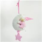 Baby-Plüschtier Spieluhr, Ente mit Mond, rosa, ca. 46x17cm
