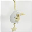 Baby-Plüschtier Spieluhr, Ente mit Mond, beige, ca. 46x17cm