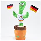 Tanzender Kaktus, Deutschland Fan, im Beutel, 11x11x35cm