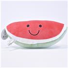 Plüsch Wassermelone, Squishy Plüsch, 24x12x11,5cm