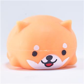 Squeeze Shiba Hunde, 12 Stk. im Display, 7,5x5,5x4,5cm
