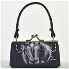 MiniBag, Pferde, schwarz/weiß, Pferdegeschwister, Mario Moreno, Retroline