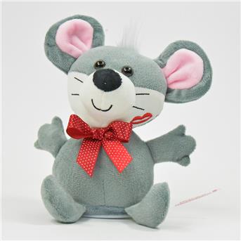 Laber-Maus "Ravel", die alles nachplappert, inkl. Batterien, 16x11,5x18,5cm