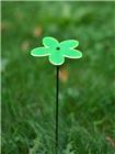 Sonnenfänger Blume, 2  Farben sortiert, 10cm Durchmesser mit 40cm Stab
