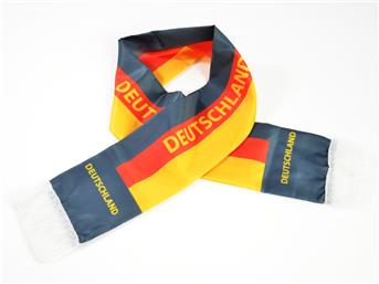 Deutschland-Polyesterschal, 14x138cm