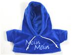 Moin Moin, Kapuzenpulli, bedruckt/bestickt, für Laberartikel