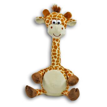 Laber-Giraffe, "Gertrud", tanzender Hals, inkl. Batterien, 9x30cm