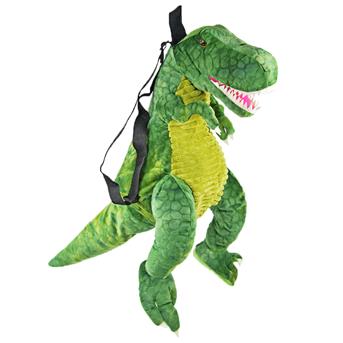 Dinorucksack "T-Rex", grün, mit Tragegriff, 25x40x50cm