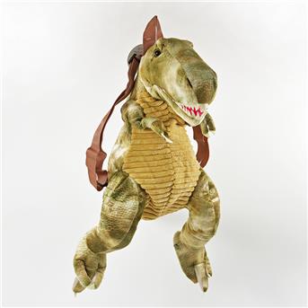 Dinorucksack "T-Rex", beige, mit Tragegriff, 25x40x50cm